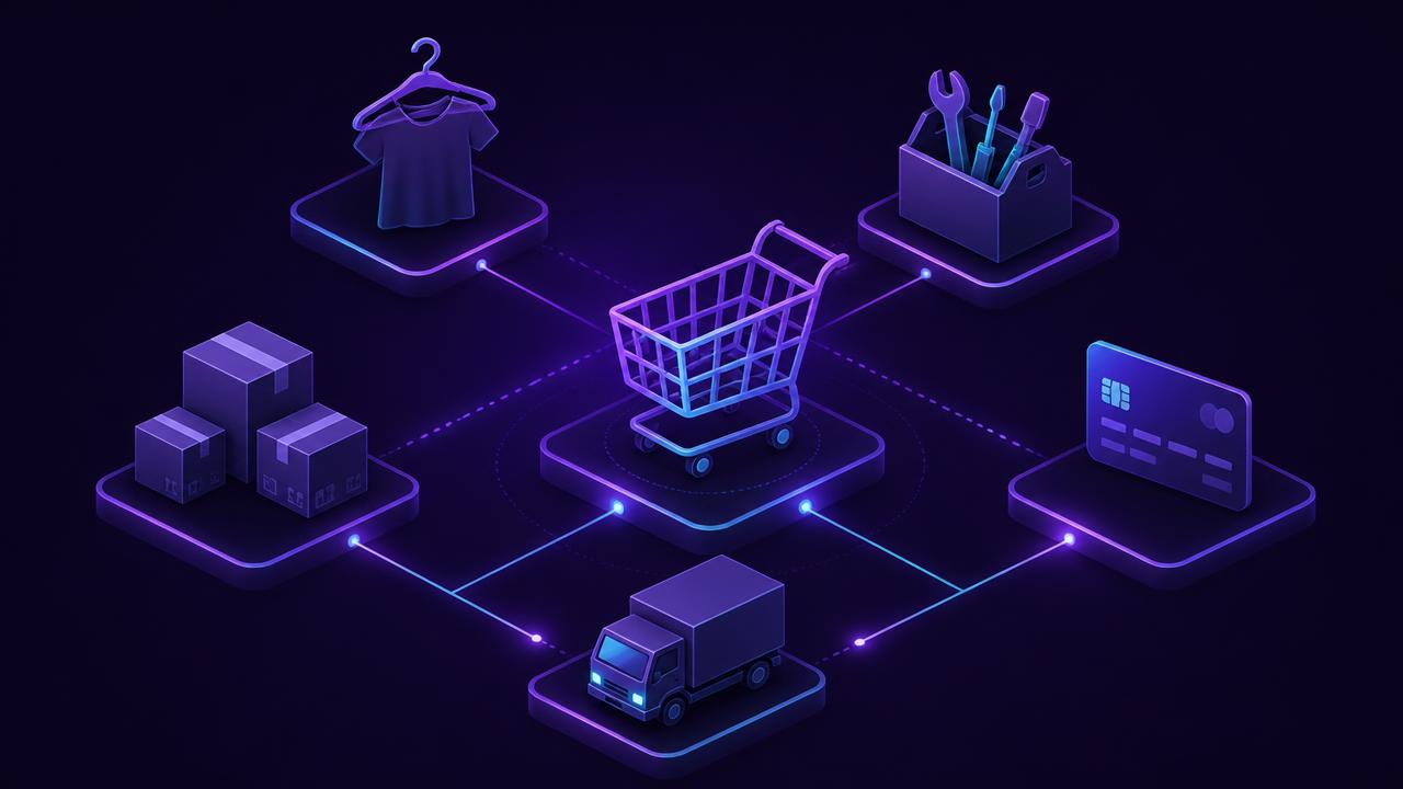 Retail, moda, ferreterías, tecnología y distribuidores que venden en línea