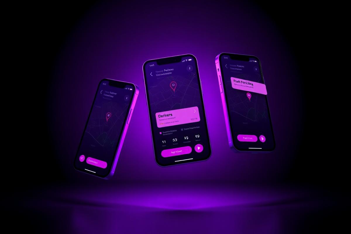 Apps de pedidos y logística con seguimiento en tiempo real